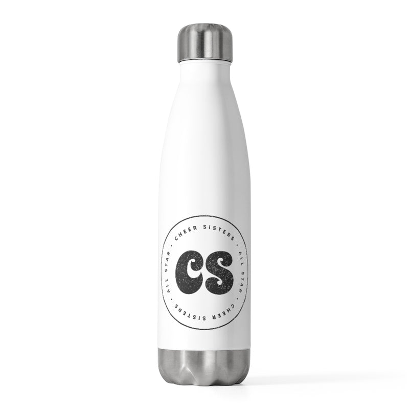 Cheer Sisters White Icon 20oz Insulated Bottle – Cheer Sisters Co.