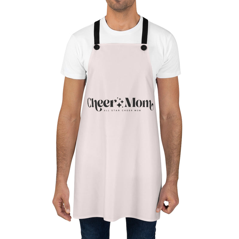 Pink Cheer Mom Apron