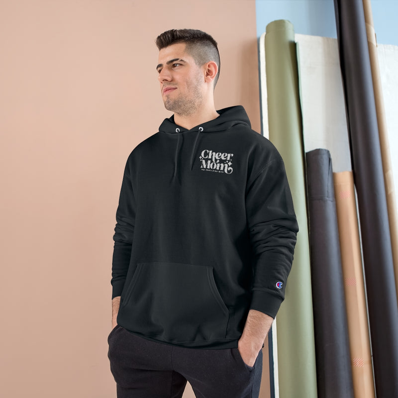 Cheer Mom Champion Hoodie ( Stacked Logo)