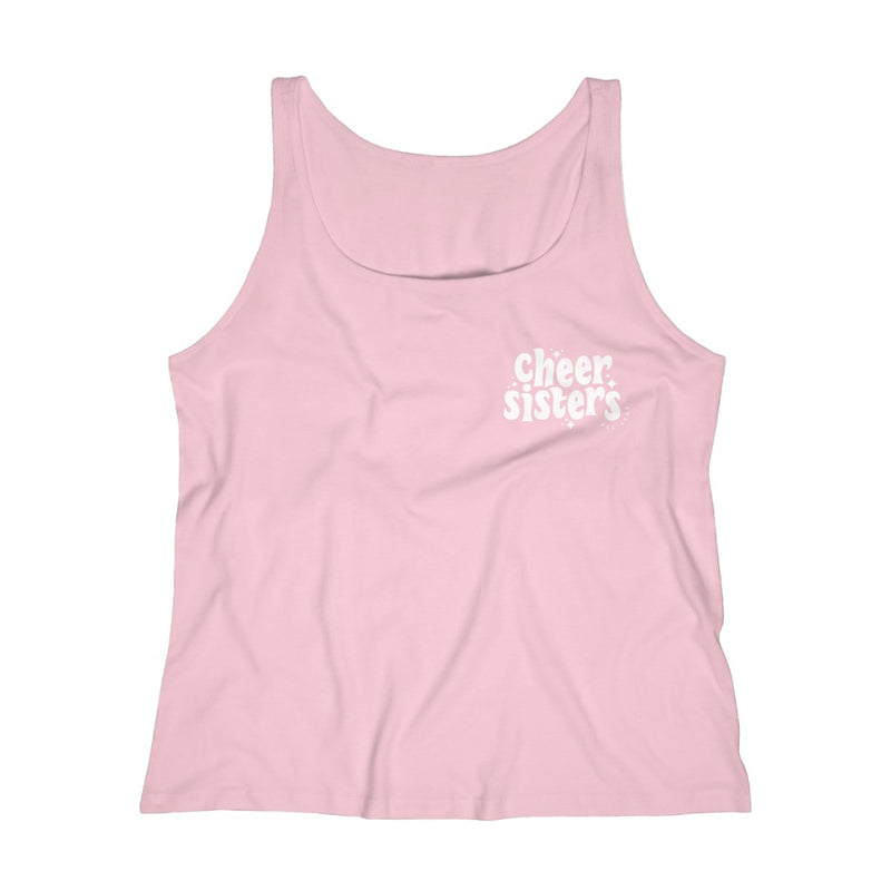 Cheer Sisters Relaxed Jersey Tank Top