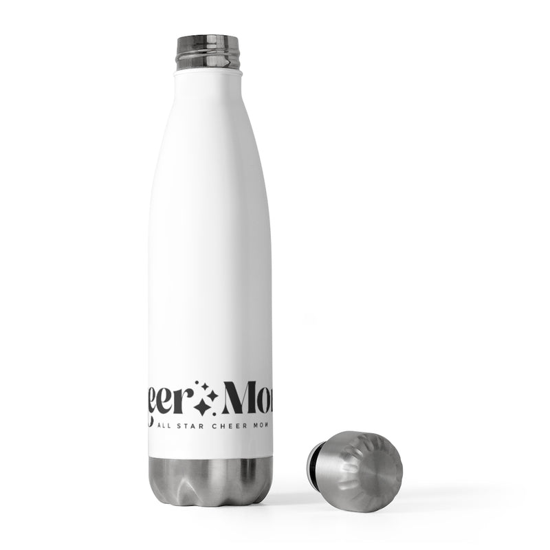 Cheer Mom White Icon 20oz Insulated Bottle