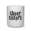 Cheer Sisters Heart Shape Mug