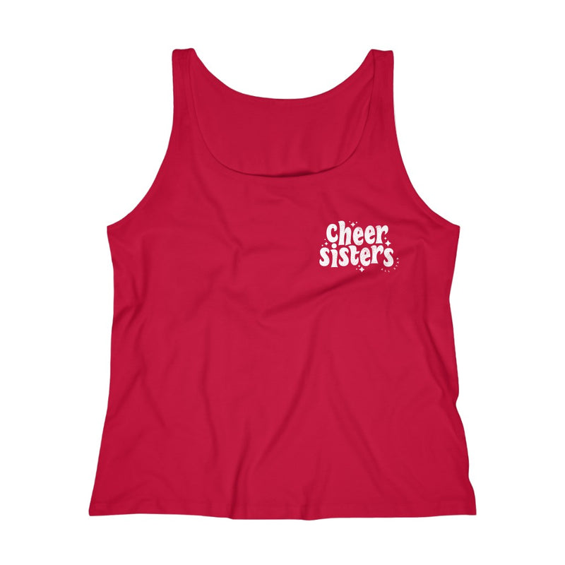 Cheer Sisters Relaxed Jersey Tank Top