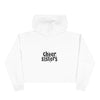 Rainbow Sunset Cheer Sisters Crop Top Hoodie