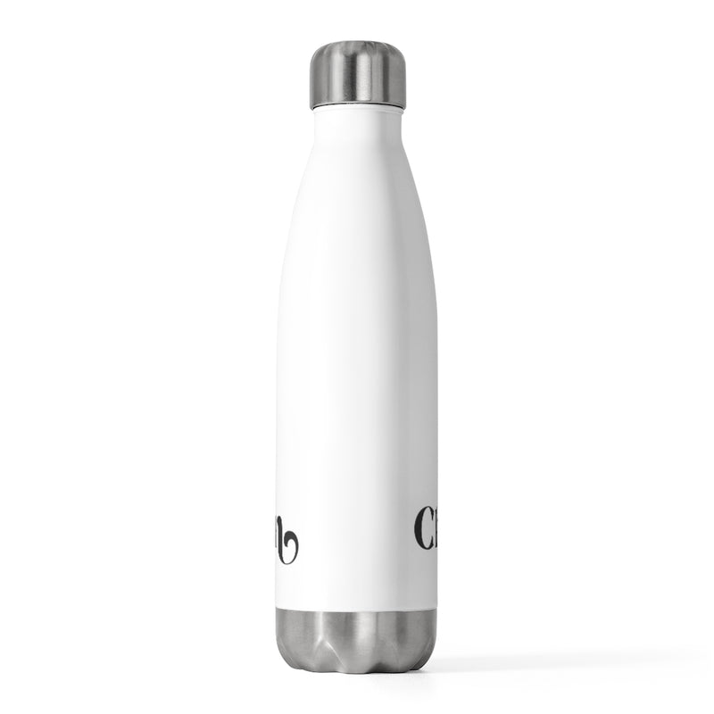 Cheer Mom White Icon 20oz Insulated Bottle