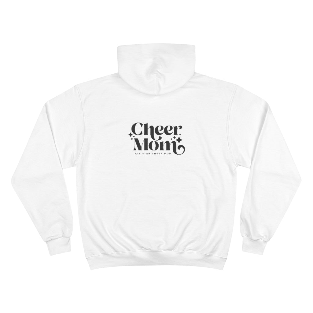 Cheer Mom Champion Hoodie ( Stacked Logo)