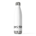 Cheer Mom White Icon 20oz Insulated Bottle