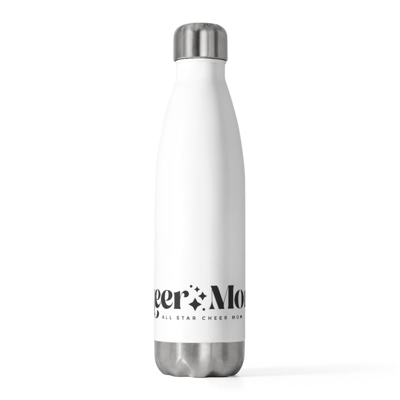 Cheer Mom White Icon 20oz Insulated Bottle