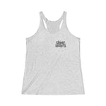 Cheer Sisers Tri-Blend Racerback Tank