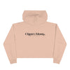 Cheer Mom Crop Hoodie