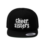 Cheer Sisters Unisex Flat Bill Hat