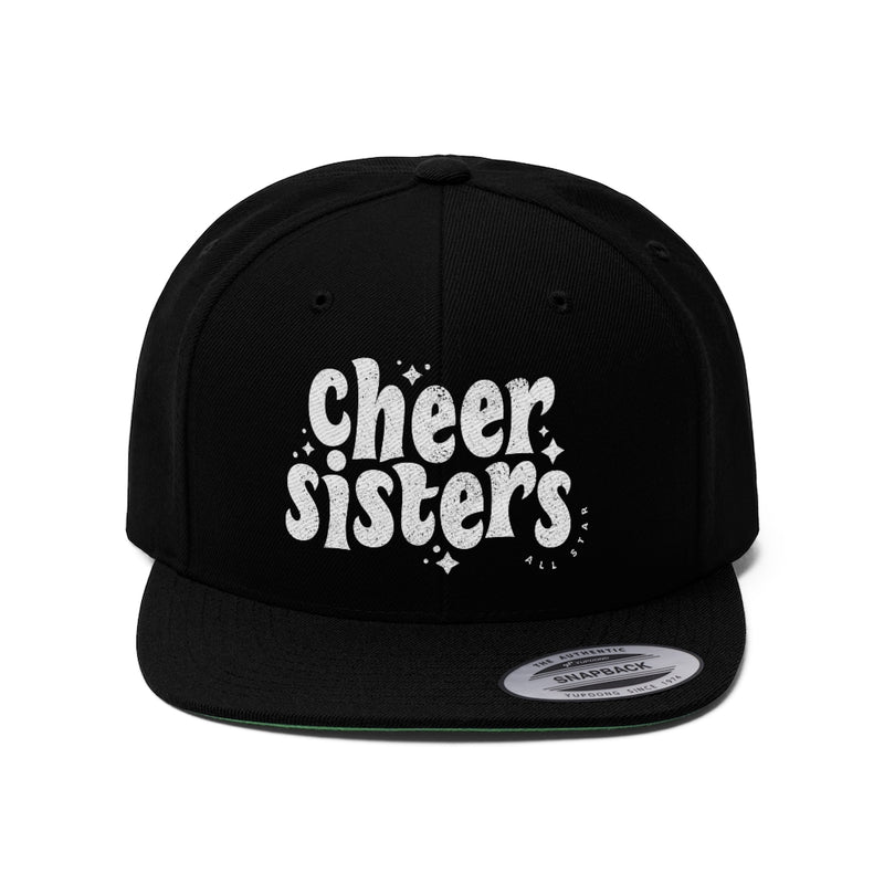 Cheer Sisters Unisex Flat Bill Hat